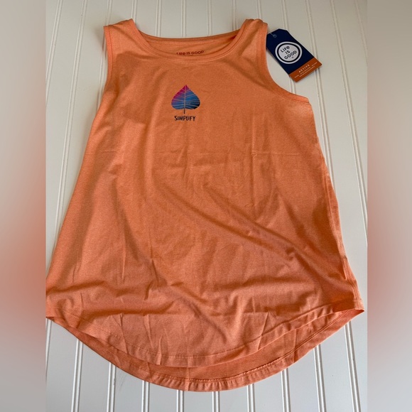 Life is Good Catonic Sleeveless Top Tank Active Wicking UPF 50 Medium NEW. 1003 - Picture 1 of 4